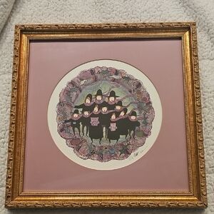 P. Buckley Moss "Joy to the World" '92